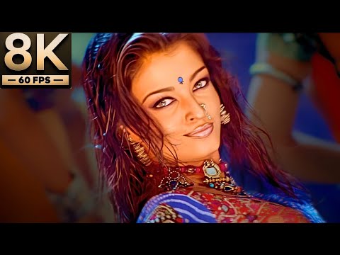 Ishq Kameena 8K Song - Aishwarya Rai | Shahrukh Khan | Sonu Nigam, Alka Yagnik | Shakti (2002)