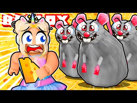 VERFOLGT von der BÖSEN MAUS! Roblox Cheese Escape 3