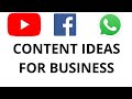 Content Ideas for Business | Content Marketing in Tamil | Digital Marketing in Tamil