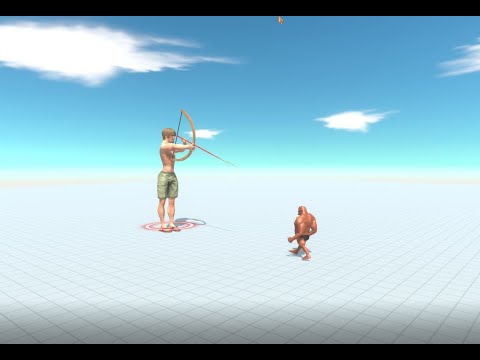 GIANT ARCHER vs EVERY UNIT Part-1 | ARBS | - Animal Revolt Battle Simulator