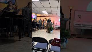 (Pt1)Beginning of Elder Dewey Sperry’s  funeral @Pattnboadams