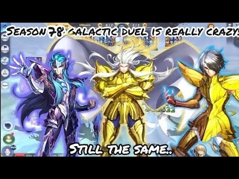 Saint Seiya: Awakening (KOTZ) - Season 77 Push Rank with Meta Competitive Lineup Galactic Duel PvP!