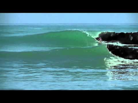 Tyler Wright Surfs with a Special Effects Filter applied