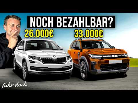 DACIA BIGSTER NEW vs SKODA KODIAQ USED | The ultimate comparison!