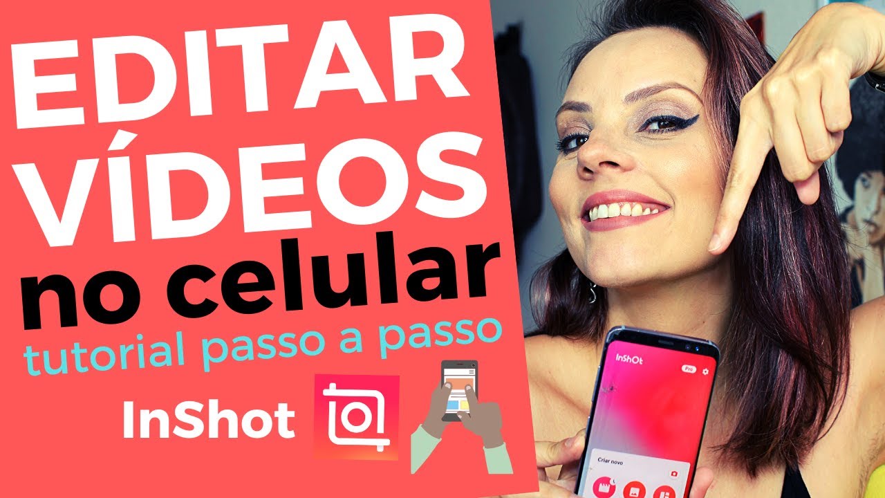 Como EDITAR VÍDEOS no CELULAR no INSHOT (app GRÁTIS e FÁCIL)