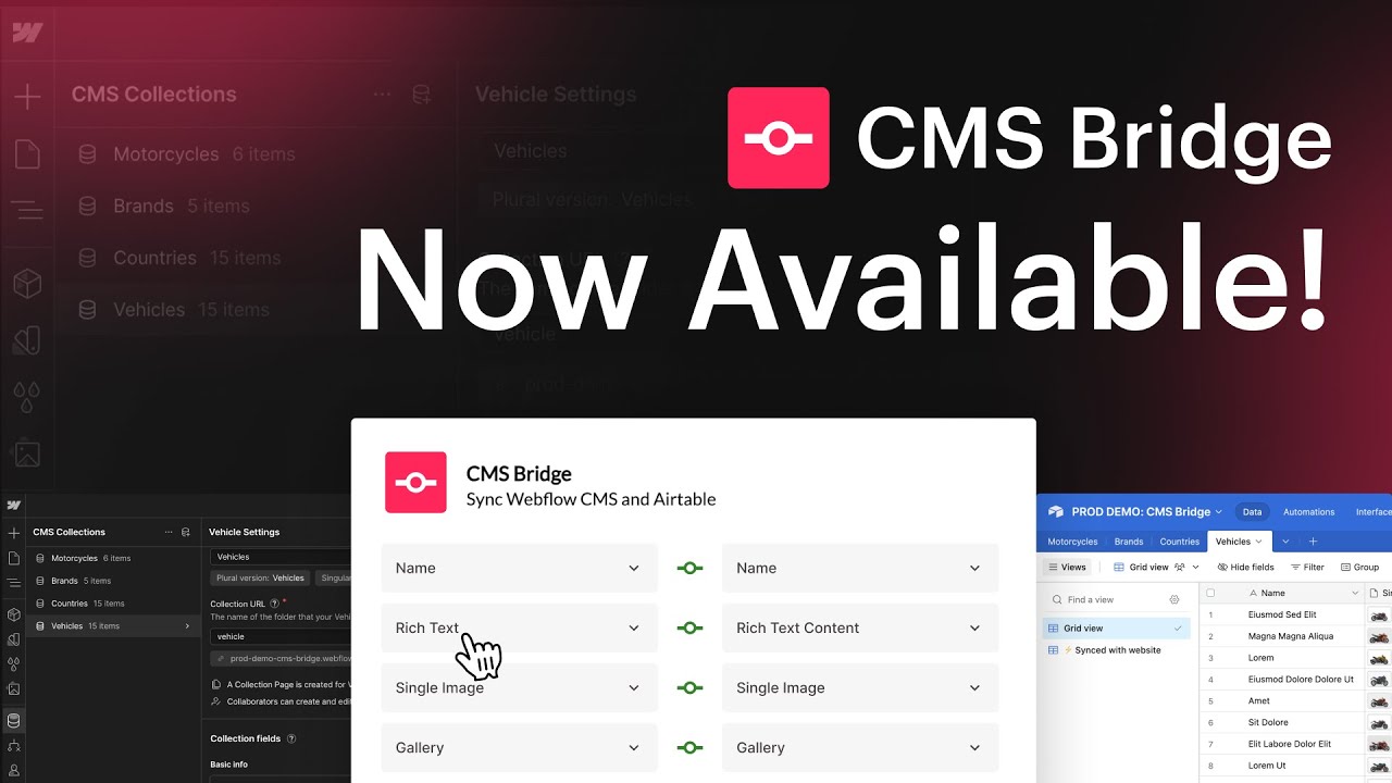 CMS Bridge Launch!