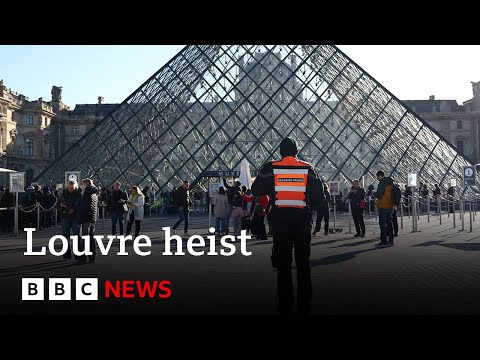 Five new suspects arrested over Louvre jewellery theft | BBC News