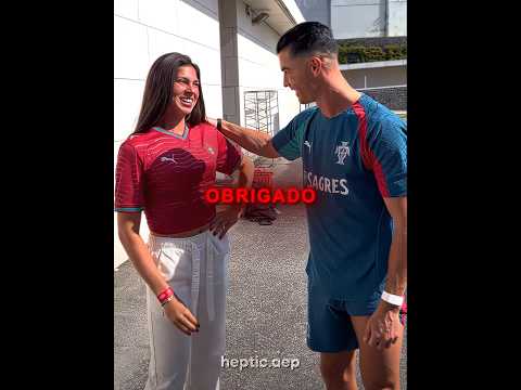 Celine Dept Finally Met Ronaldo ❤️‍🩹🐐