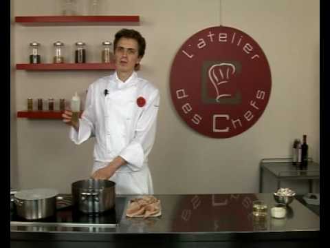 Recette de fricassée de volaille fermière et purée de topinambours au gingembre