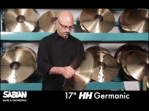 Sabian 17" HH Germanic Crash Cymbals