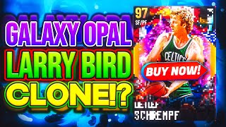 THIS GALAXY OPAL LARRY BIRD CLONE IS ONLY 100K MT AND WE TESTED TO SEE WHY....NBA 2k21 MyTEAM
