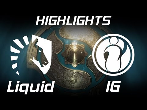 TI7 Dota 2 / Liquid vs iG Full Highlights / The International 2017 / Team Liquid vs Invictus Gaming