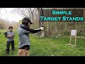 How to Make Wooden Target Stands - Simple, Quick, and Easy