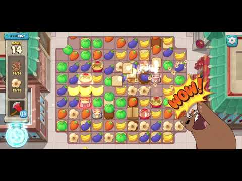 We Bare Bears Match3 Repairs Level 1457 - No Boosters