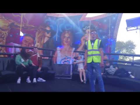 Joel Bunn's on ride tagada Corby funfair 2022