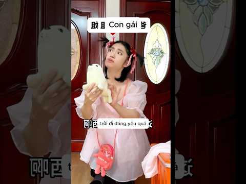 Con nít đi mua đồ với ba kiểu ?