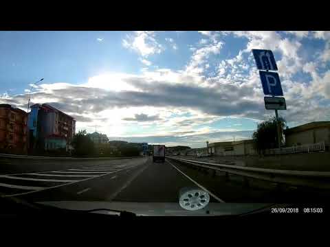 Дорога Джубга-Сочи (Адлер) 26.09.2018