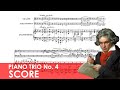 BEETHOVEN Piano Trio No. 4 in B-flat major (Op. 11) 'Gassenhauer' Score