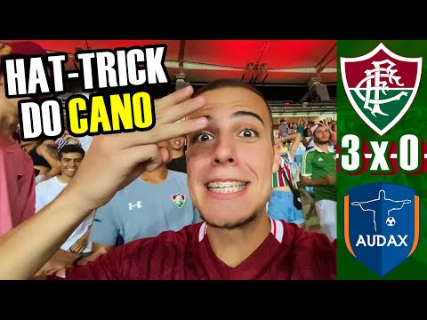 QUEM AMA PERDOA! Fluminense 3x0 Audax RJ - VLOG NA ARQUIBANCADA