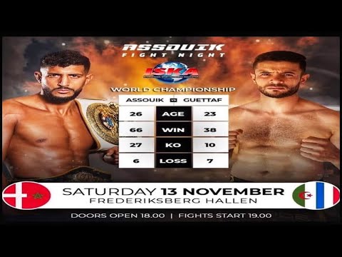 YOUSSEF ASSOUIK VS KARIM GEUTTAF | MA VS DZ