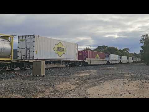 6PM6 PN Linfox Express to Melbourne,  20/5/24, Great Western Loop