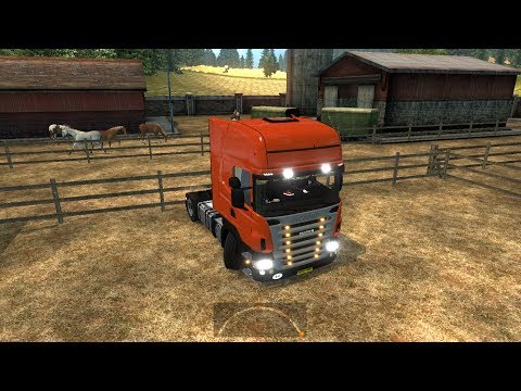 Euro Truck Simulator 2 MOD Scania R420 TOPLINE V2.0 [1.27.x]
