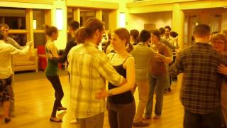preview picture of video 'First Introductory Spring Term 2013 Tango Class at Dartmouth College'