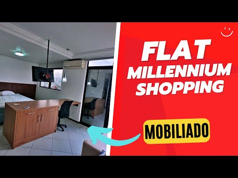 Flat ESTILO LOFT  Millenium Shopping  em Manaus
