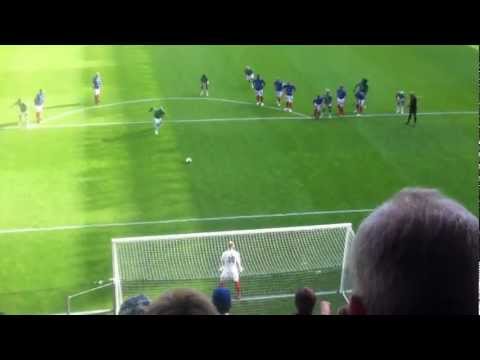 Gais-Åtvidaberg FF  04/08-2012. Jeffrey Aubynn Straffspark