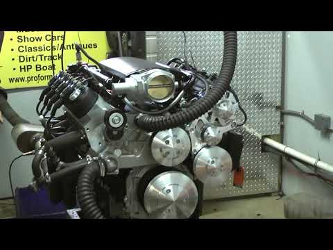 LS7 441CI 700HP Crate Engine Dyno By Proformance Unlimited