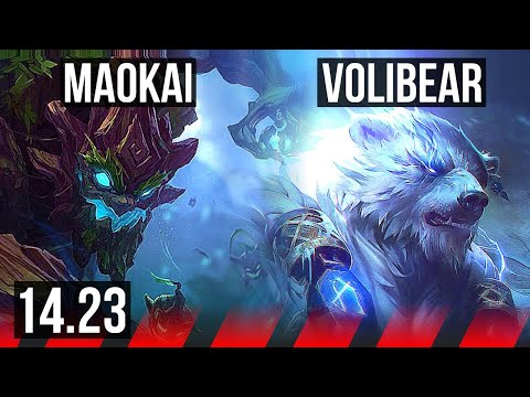 MAOKAI vs VOLIBEAR (TOP) | KR Diamond | 14.23
