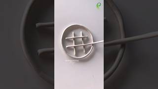 Painting Idea for Clay Coaster 😱 #shorts