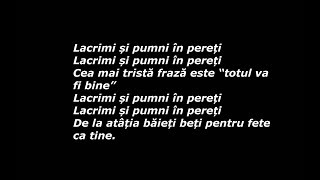 Carla&#39;s Dreams - Lacrimi si Pumni in Pereti  Versuri/Lyrics
