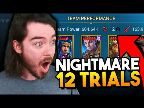 MY FIRST NM CHIMERA KEY ON LIVE... 2B CLASH POINTS... 12 TRIALS COMPLETED!! | Raid: Shadow Legends