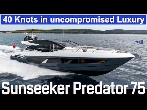 Sunseeker Predator 75 Luxury Sports cruiser Yacht