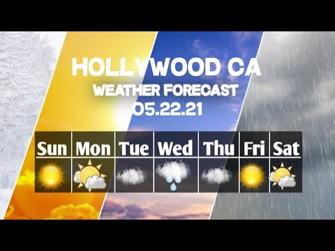 Weather Forecast Hollywood, California ▶ Hollywood weather Forecast 05/22/2021