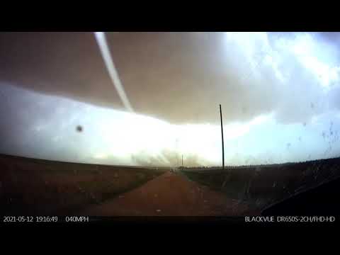 Storm chasing in Lubbock tx ended in a wreck.