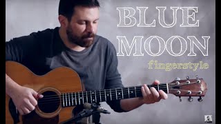 Tommy Emmanuel BLUE MOON - a fingerstyle guitar variation by Alberto Lombardi
