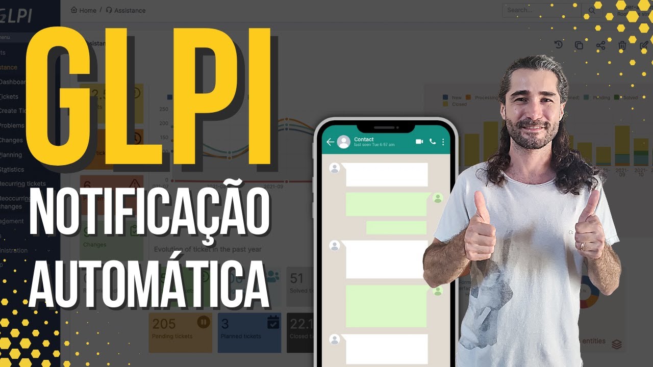 Como enviar notificações automáticas com WhatsApp e GLPI