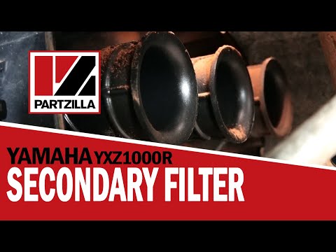 How to Change the Secondary Air Filter on a Yamaha YXZ1000R | YXZ1000R Air Filter Replacement