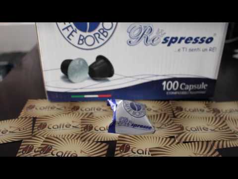 Capsule Borbone miscela blu compatibili Nespresso