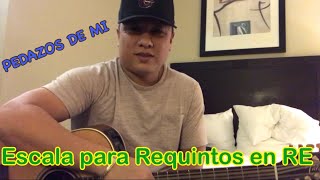 Tutorial   Requinto   Pedazos de mi y escala para requintos en RE
