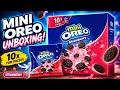 Mini Oreo Strawberry Taste Test Unboxing