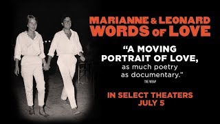 MARIANNE &amp; LEONARD WORDS OF LOVE | Official Trailer | Roadside Attractions