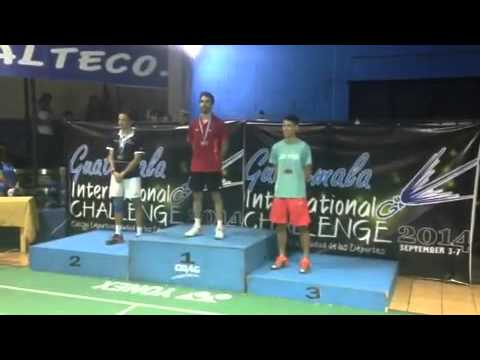 Pablo Abián, campeón del Internacional de Guatemala 2014