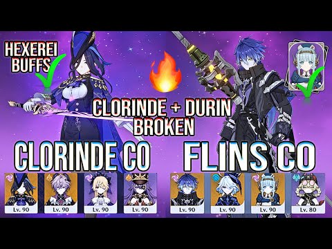 🔥 Clorinde & Durin + Flins & Ineffa OBLITERATE Spiral Abyss 12!! | Genshin Impact