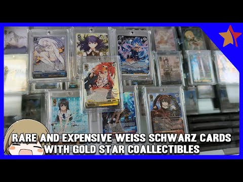 The Most Expensive and Rare Cards in Weiss Schwarz! [with@goldstarcollectibles]
