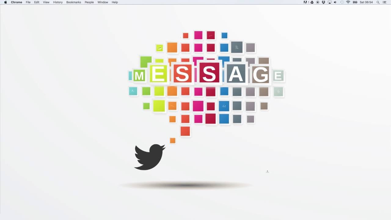 Message Bubble Prezi Template