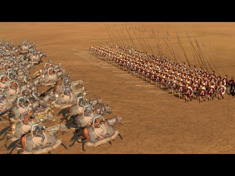 EVERY PARTHIA UNIT CHARGING a PHALANX WALL - Total War ROME 2