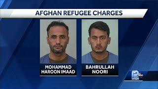 Afghan refugees charged in Wisconsin